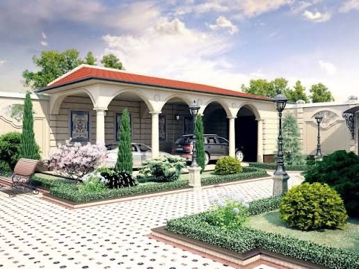 Uchaska xovli joy Xiva shaxar sofra restrani yonida