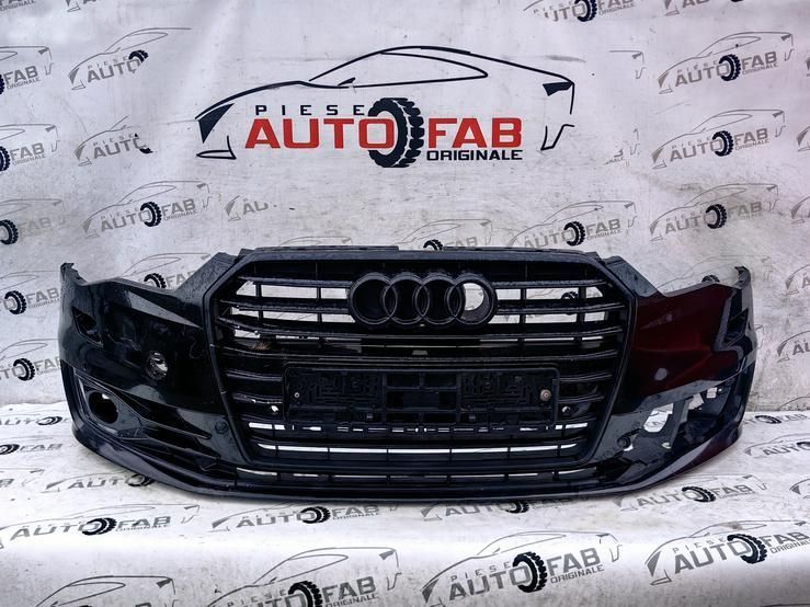 Bara fata Audi A6 4G C7 Facelift an 2015-2018 Gauri pentru 4 senzori si spalatoare faruri