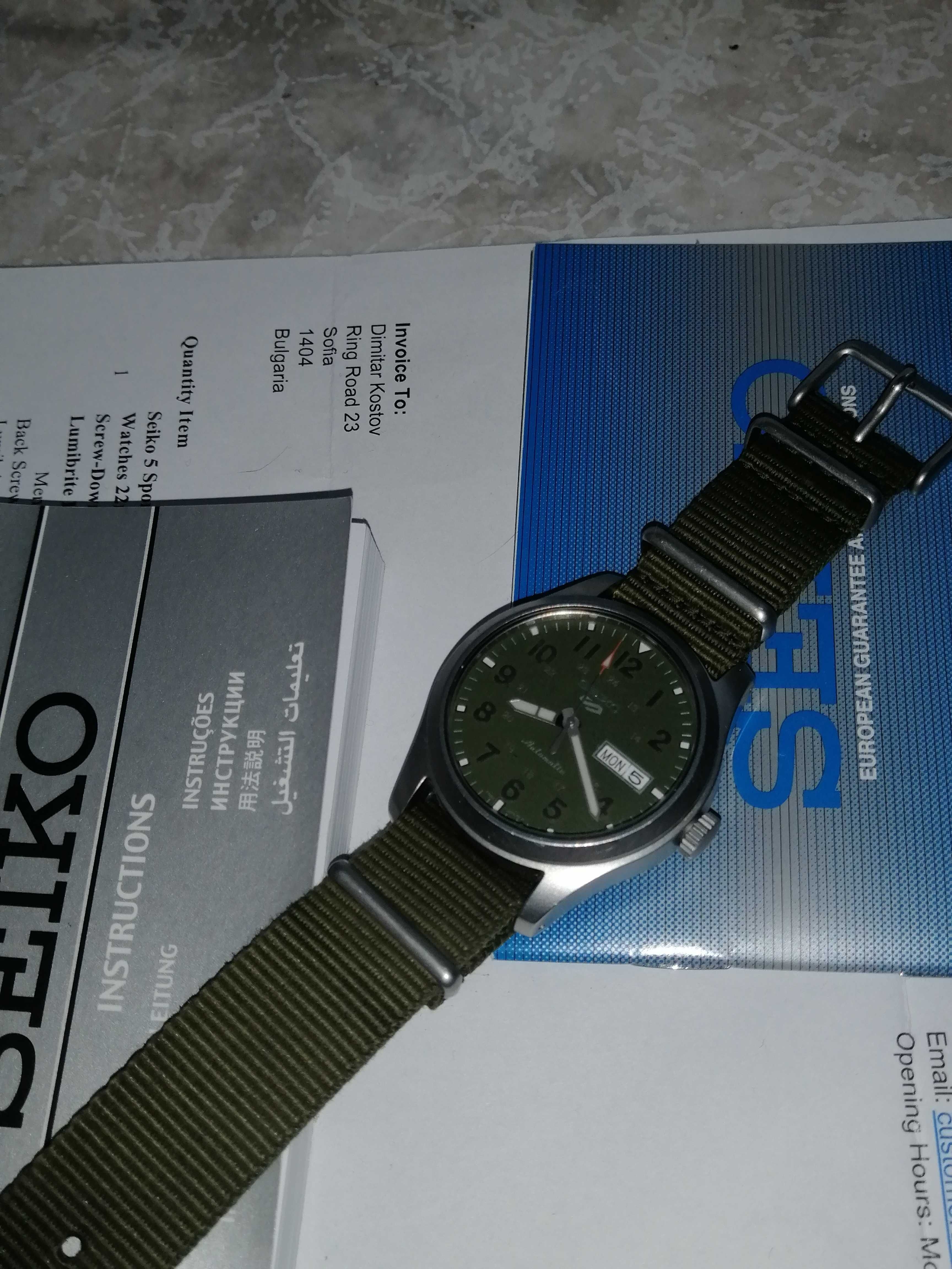 Seiko Sport automatic