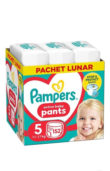 Vând Pampers premium sau pants 360° mărimea 2,3,4,5 și 6