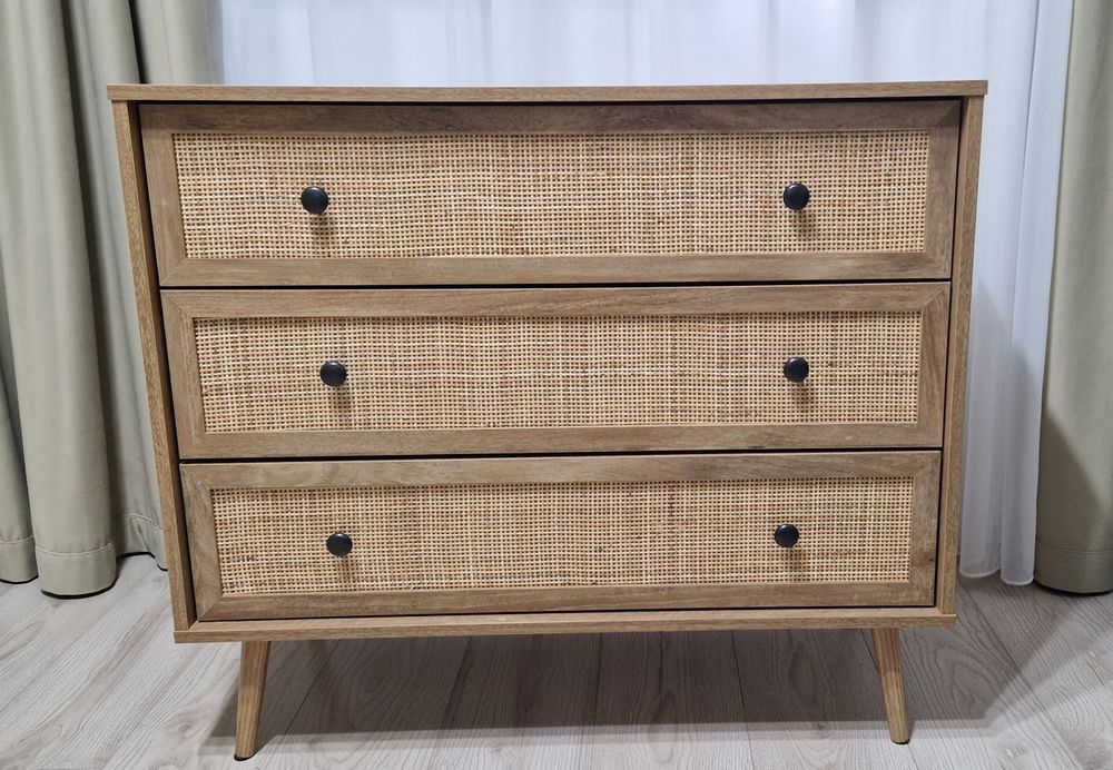 Comoda + 2 noptiere ratan Paco World Oslo