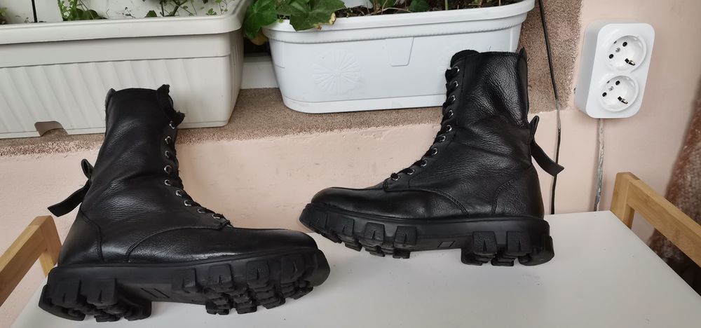 Ботуши Естествена кожа 37н.