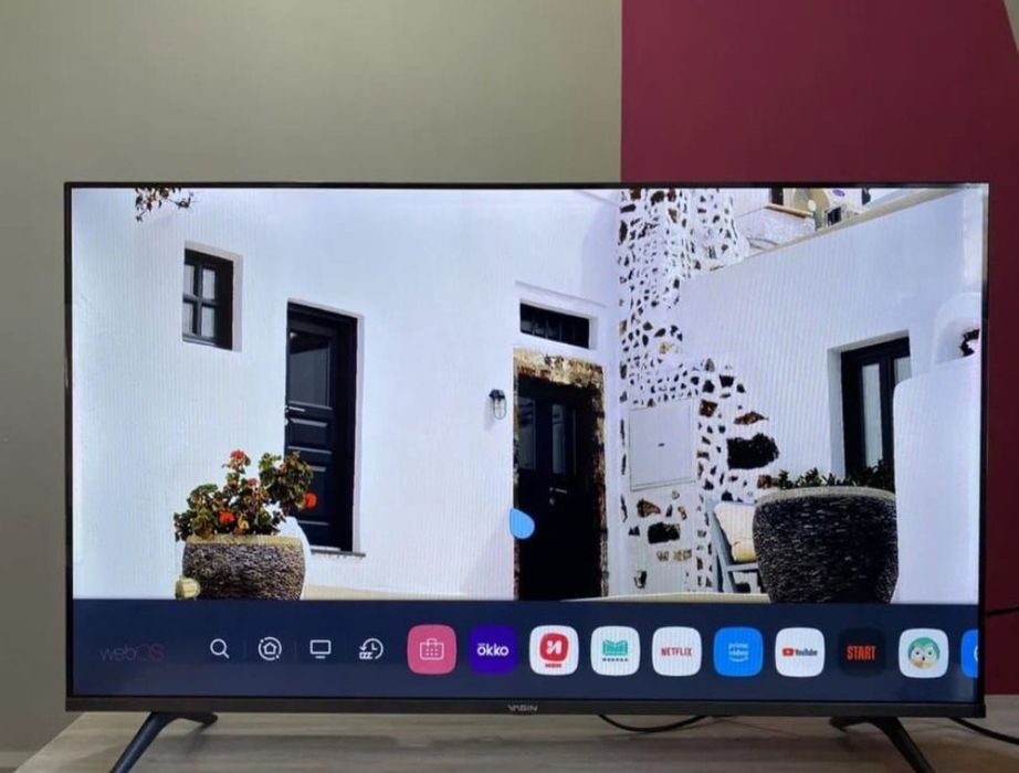 НОВЫЙ Yasin 140 см 4К smart tv телевизор