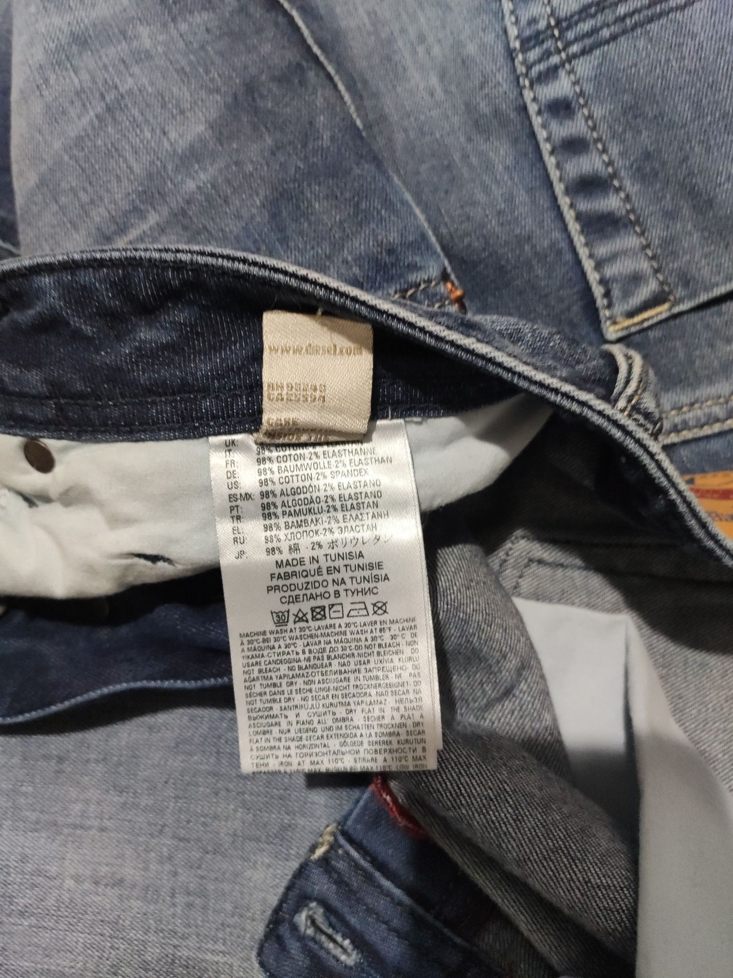Blugi Diesel mărimea 38x34 drepți