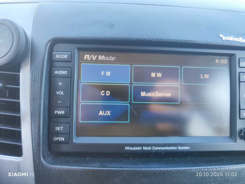 Оригинална навигация за  mitsubishi outlander 2007 -2012