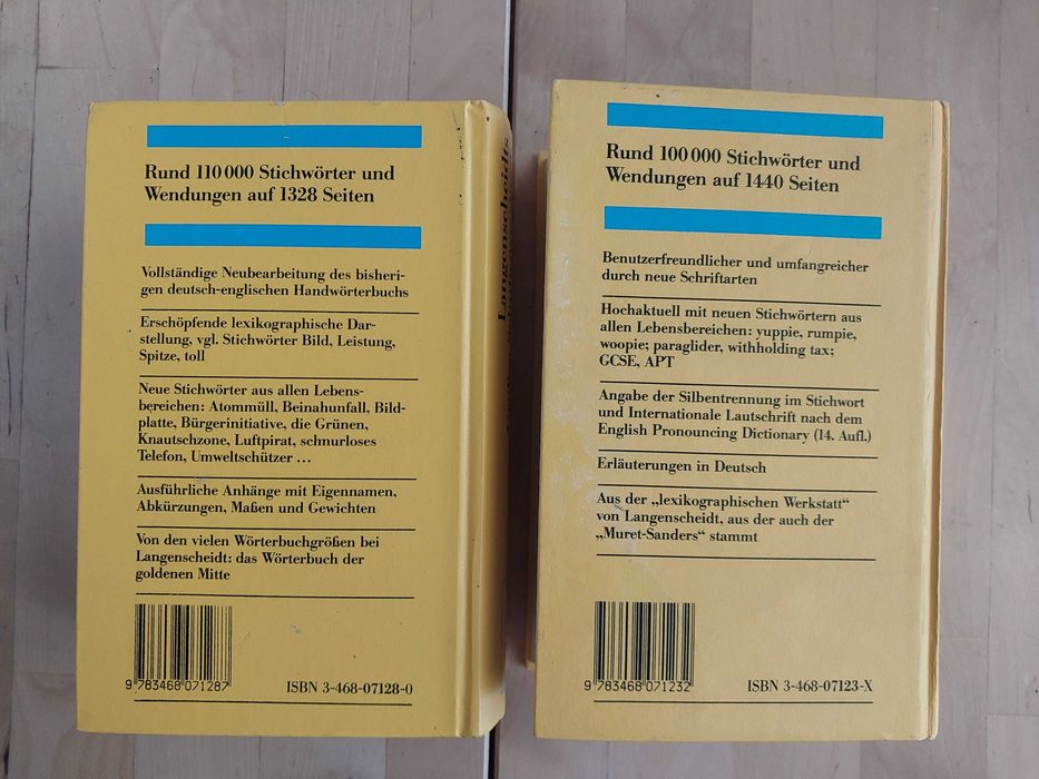 Dictionar Langenscheidt German- Englez Englez-German