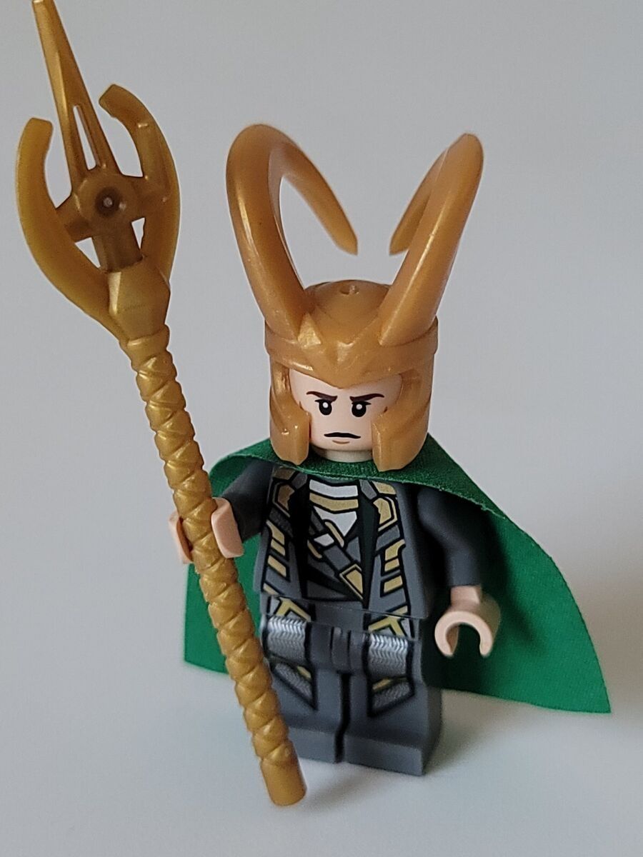 Loki - Marvel god of mischief Lego piece