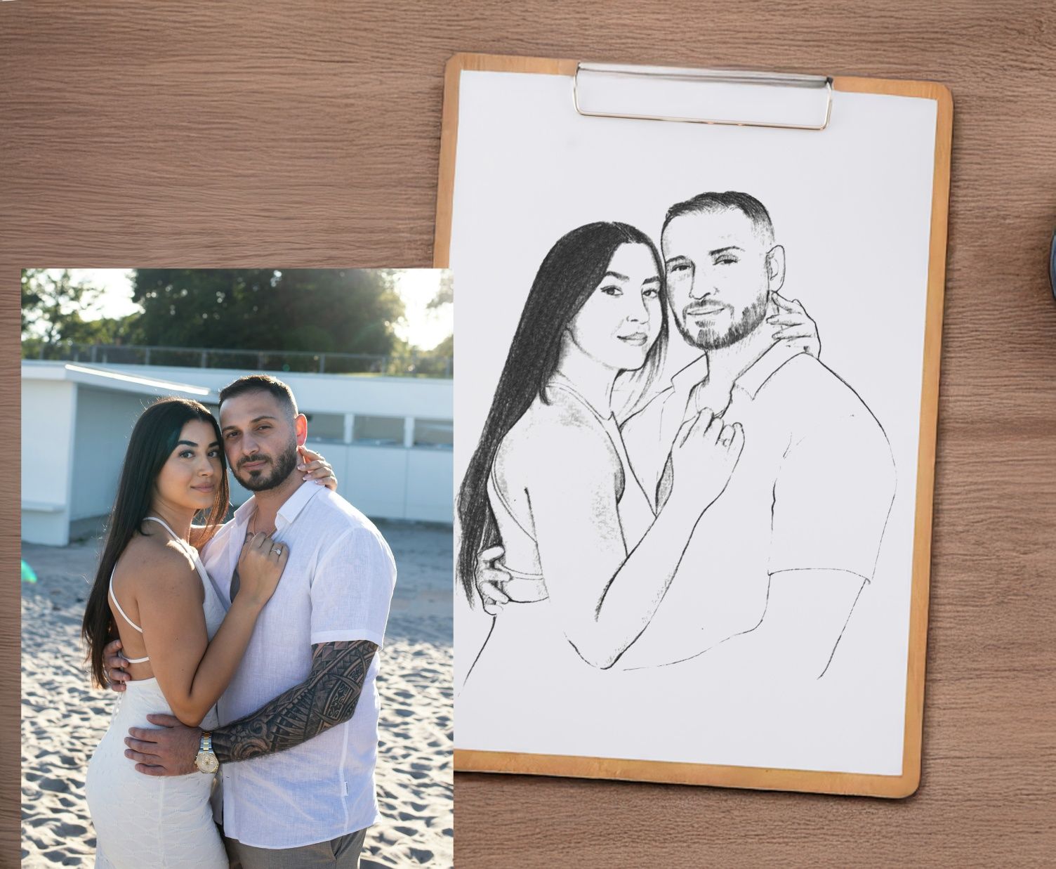 Tablouri Personalizate în Creion