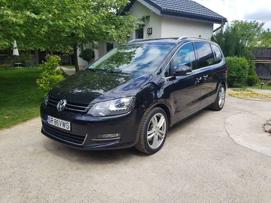 * VW Sharan 2.0TDI-170cp DSG - Panoramă - Piele - Navi - Camera *