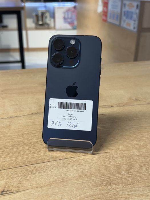 iPhone 15 Pro/128gb/91%/Рассрочка 0-0-12