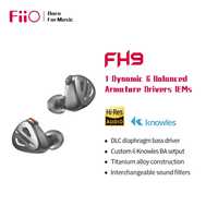 Гибридные внутриканальные наушники FiiO FH7, FH9 Black