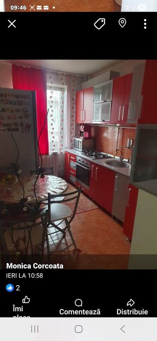 Vand apartament în Motru, 2 camere,  bloc cărămidă, centrala pe gaze