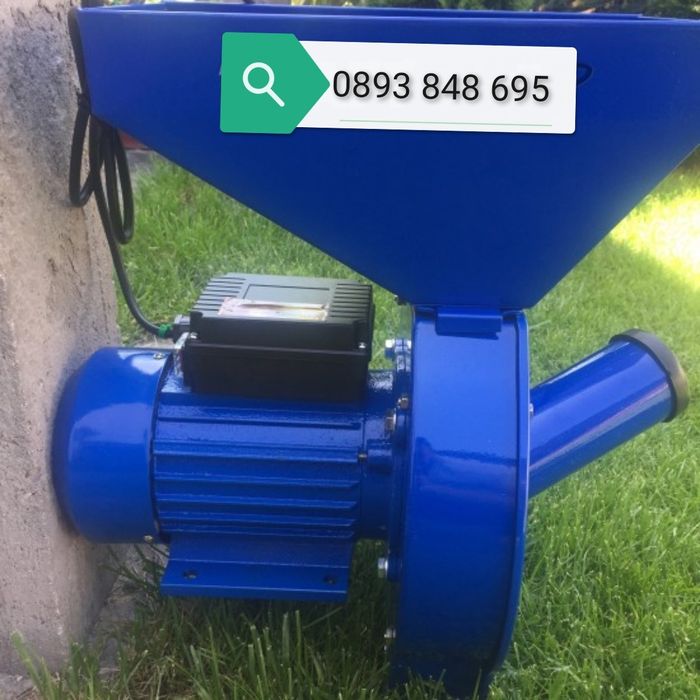 Руска Фуражомелка  Ярмомелка 3,8 kW Мелачка 4 сита Монофазна 220V