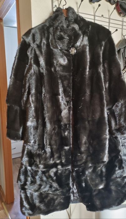 Норковая шуба (трансформер) размер 48- 50