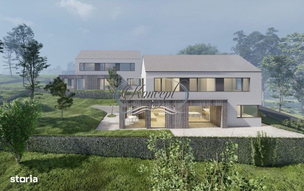 Ansamblu de case cu panorama, in Baciu