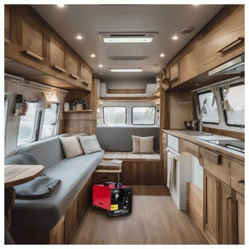 Суха преносима дизелова печка WEBASTO 8kW 12V за каравана кемпер и др