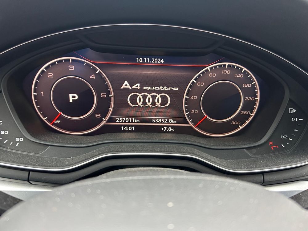 Audi A4-combi, 2.0 TDI, quattro, 2017 unic proprietar romania
