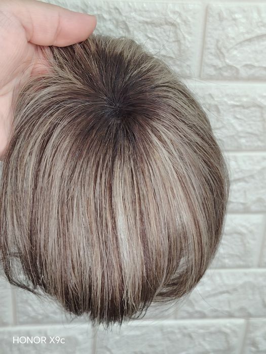 Чёлка Макушка из натуральных волос