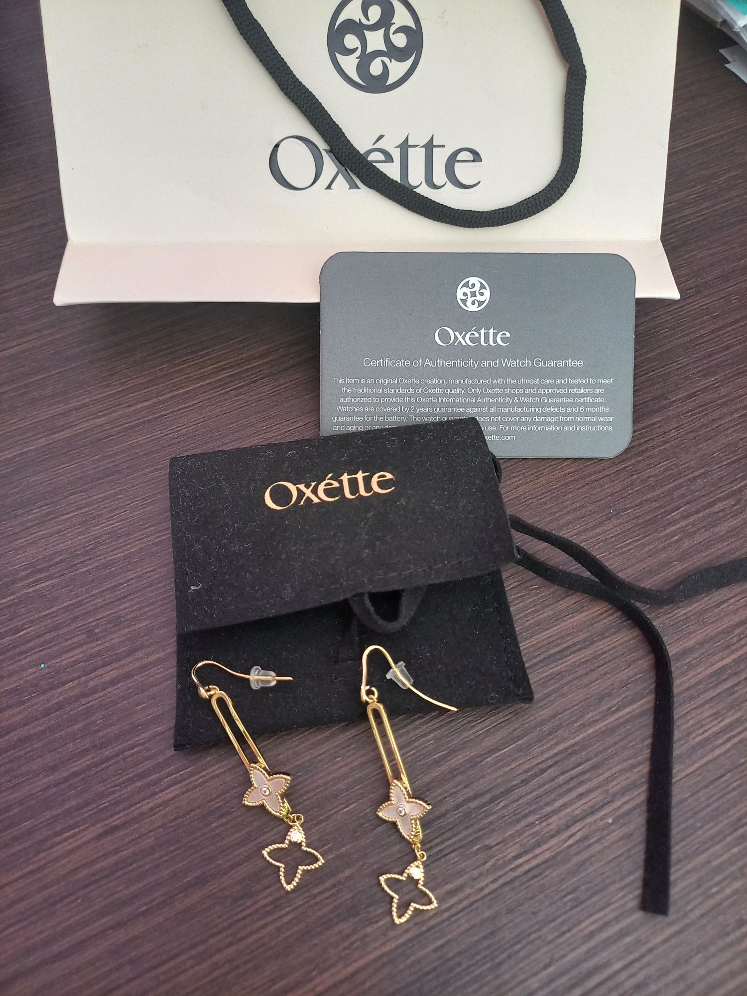 Обеци Oxette нови