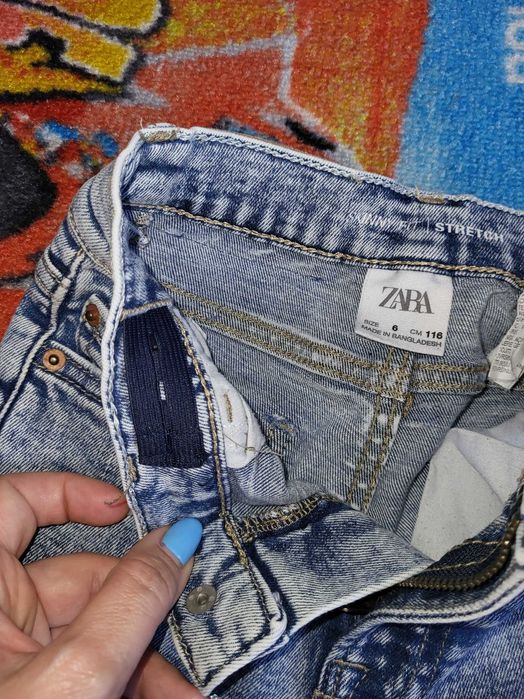Дънки за момче Zara Skinny fit Stretch 116см,6г