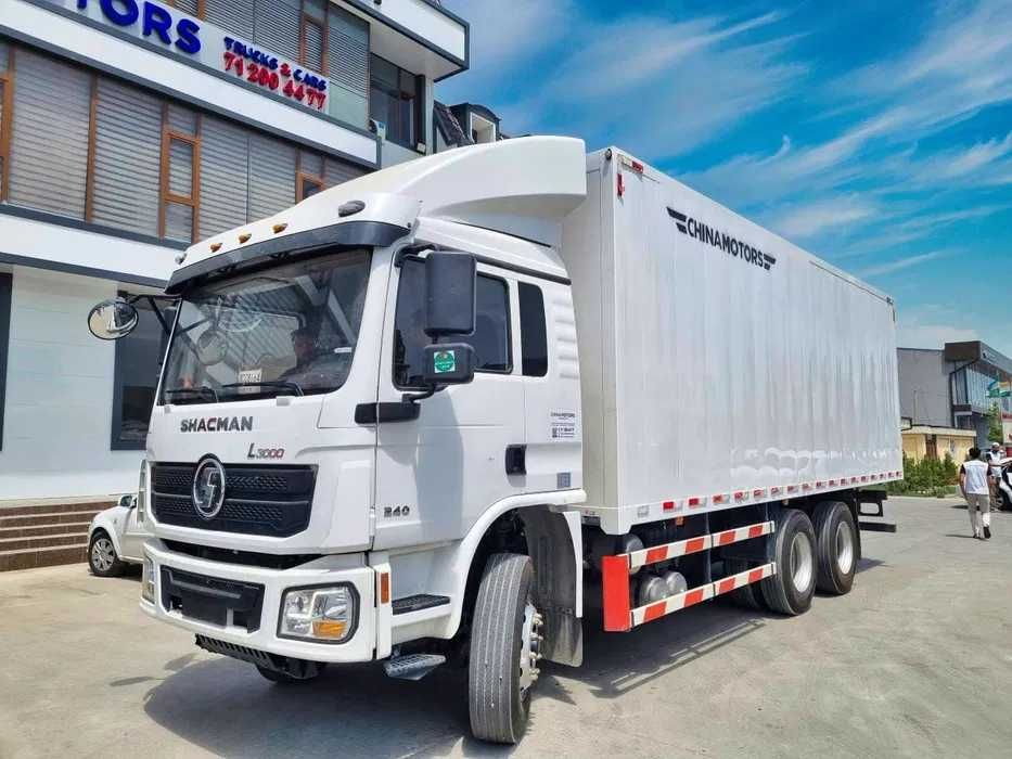 Shacman 18 tonna furgon gaz metan 2024 ISUZU L3000 заводская сборка