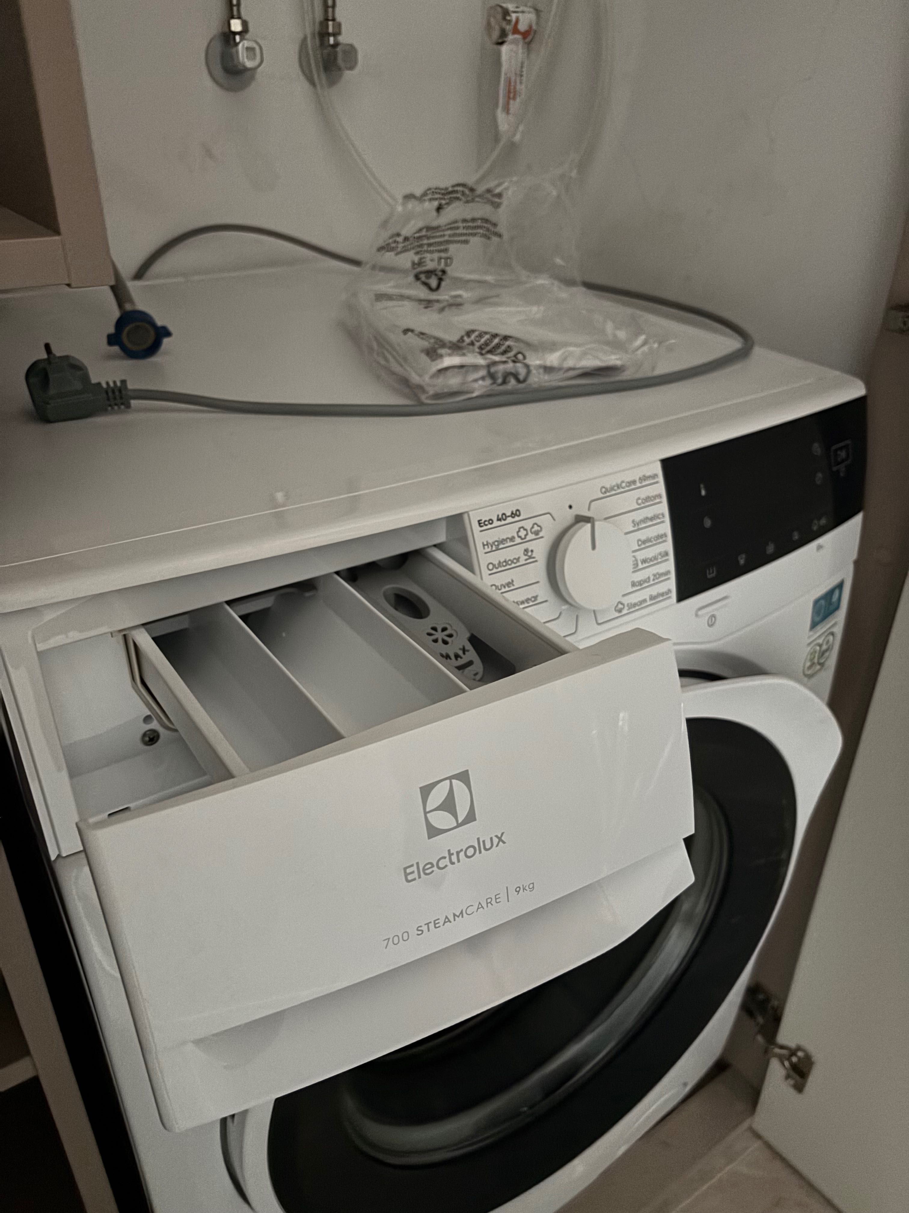 пералня Electrolux EW7F3694E (9 кг, SteamCare, 1600 об./мин)