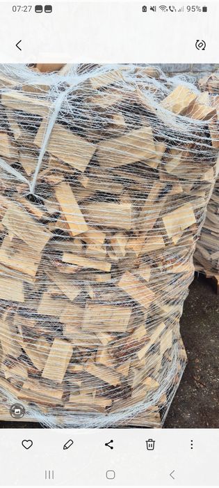 Lemne de foc deșeuri uscate stejar