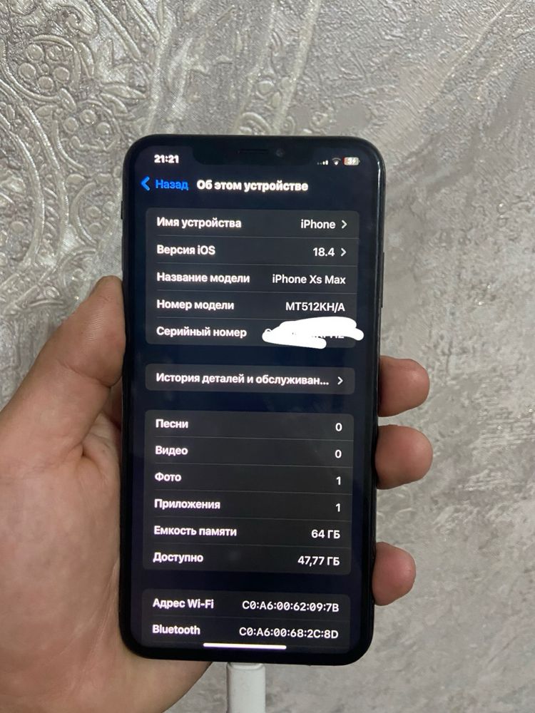 Iphone xs max 64gb