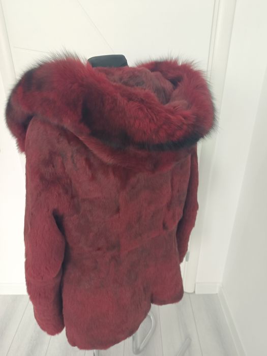 Blana naturala iepure și vulpe M L XL