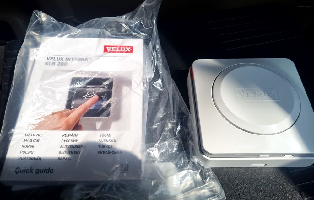 Velux telecomanda tableta NOUA de control integra klr 200