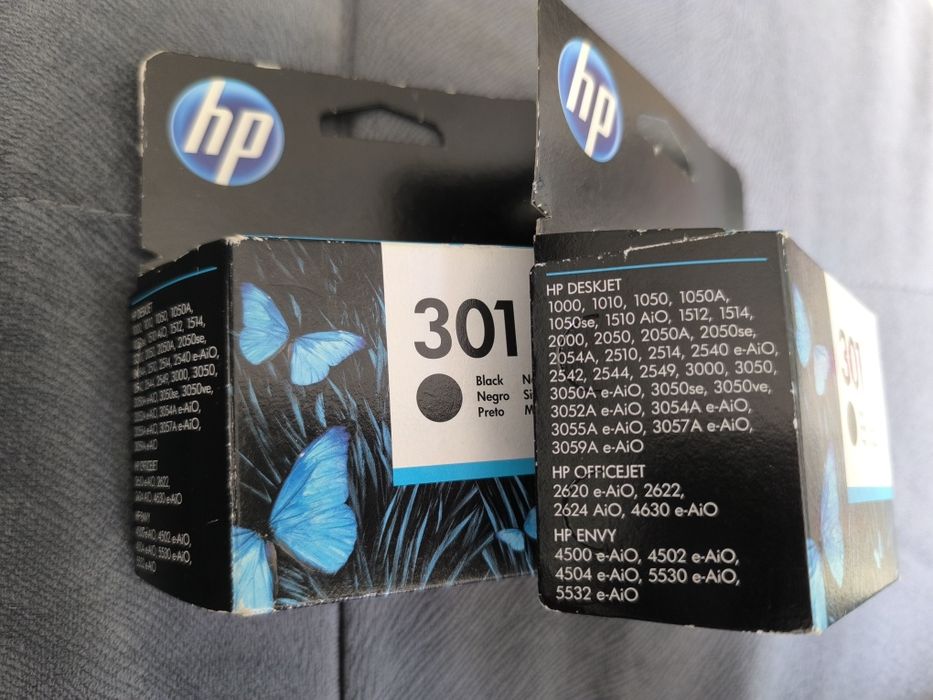2 cartușe cerneală HP 301