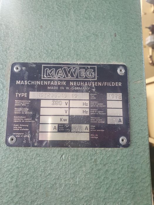 Fierastrau panglica tip centauro  si presa pentru rame .