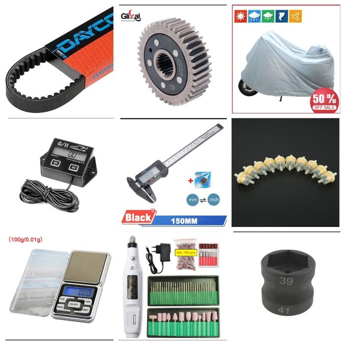 Ремни на скутер инструменты запчасти