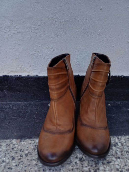 Дамски боти ест.кожа