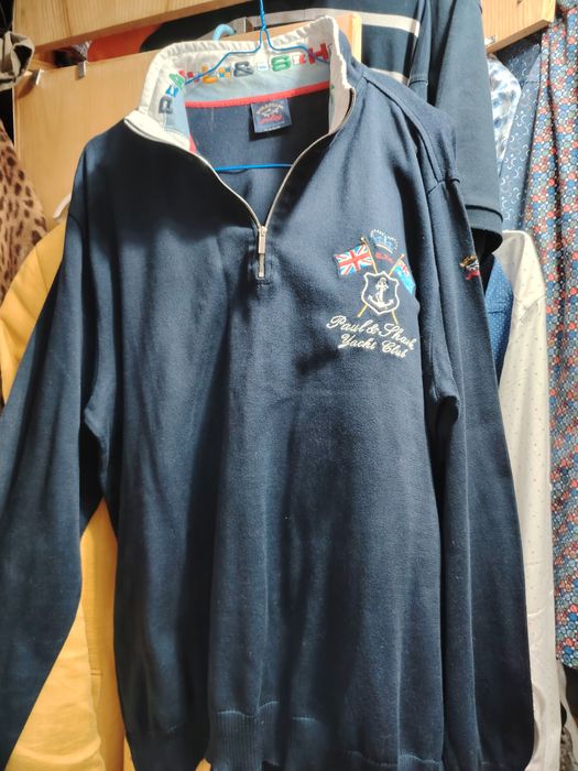 Pulovăr de bumbac Paul Shark,măsură XL