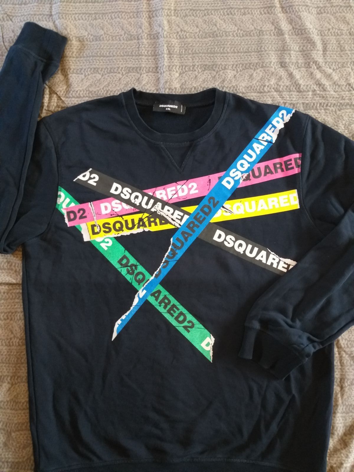 DSQUARED2 con logo -  мъжка блуза 2ХЛ