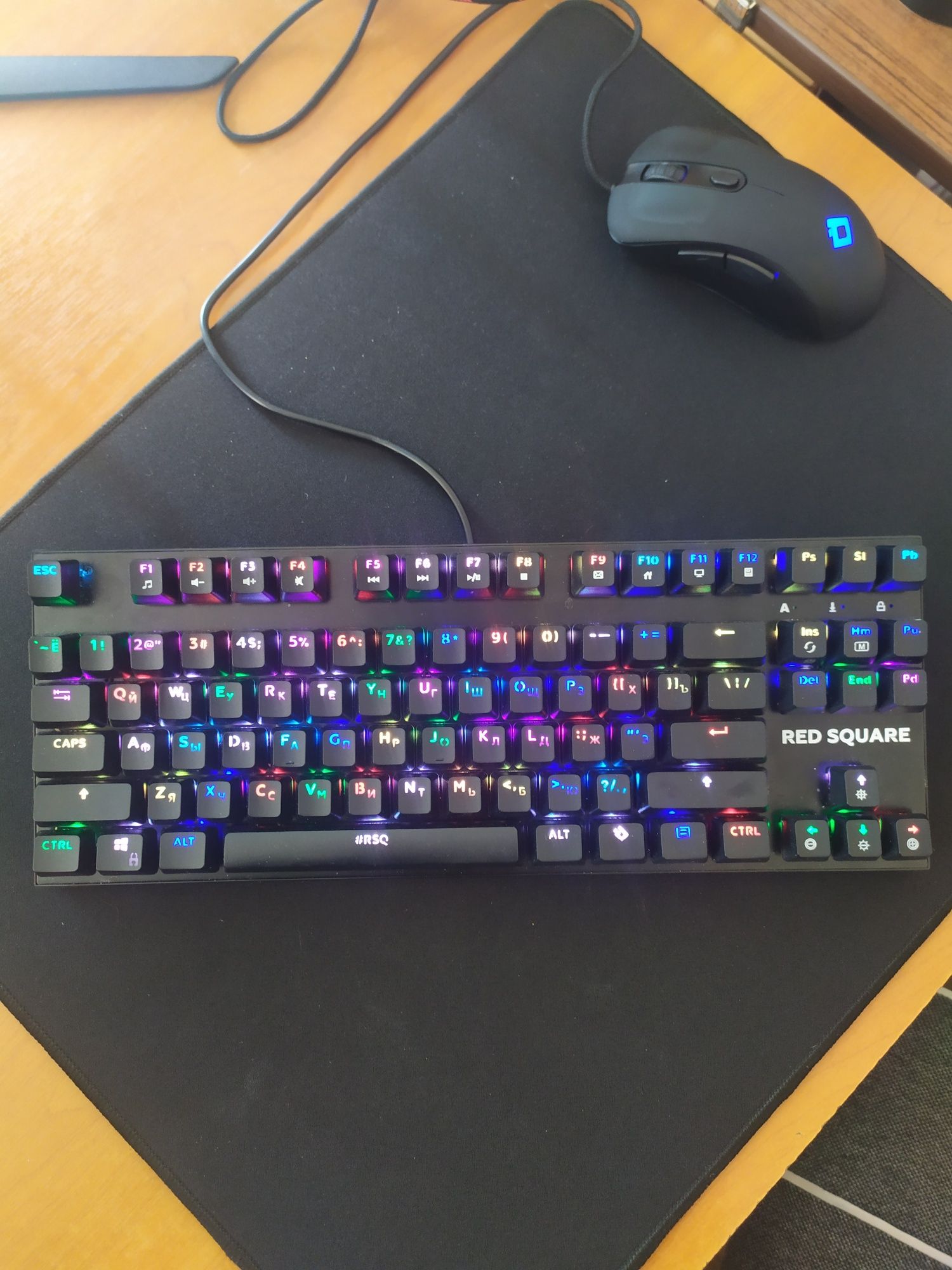 Клавиатура механическая Red Square MECHANICA TKL RGB