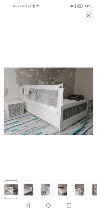 Продам бортик на кровать