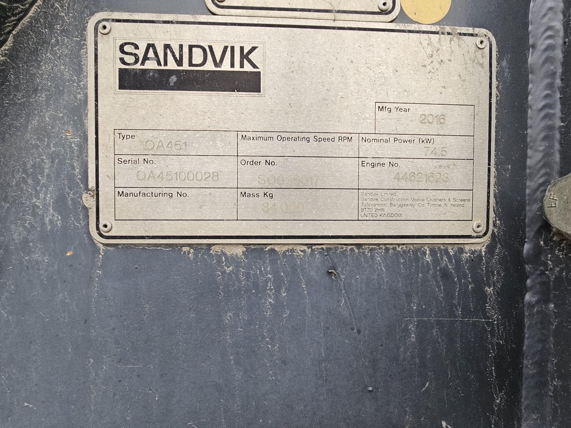 Продам мобильный комплекс Sandvik