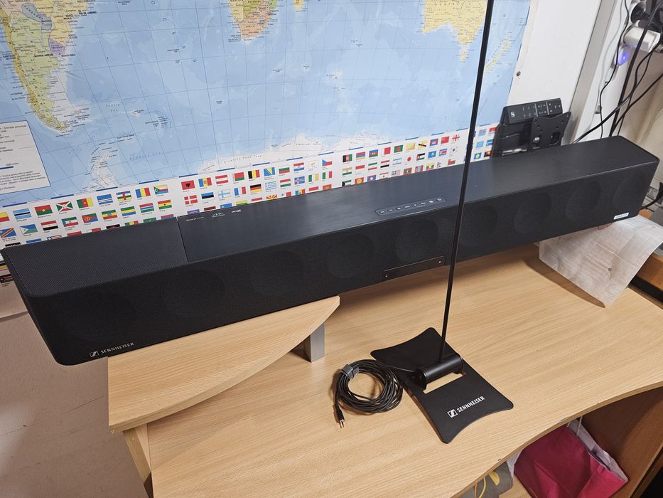 Soundbar SENNHEISER Ambeo Max, 5.1.4, 500W, Bluetooth, Wi-Fi, Dolby