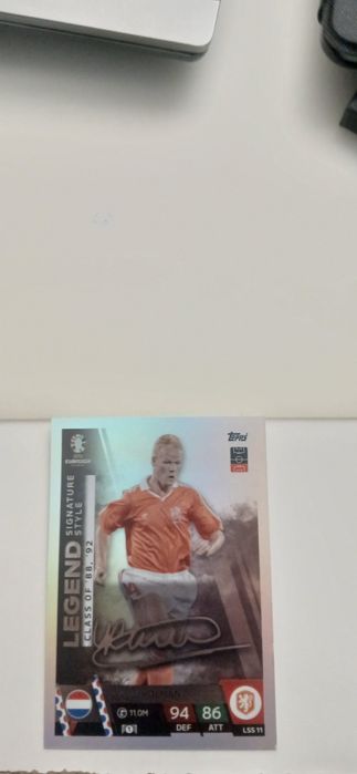 Cartonas cu semnatura ronald koeman