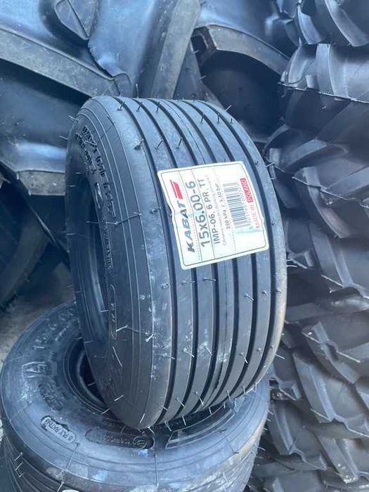 Anvelope noi cu garantie 15x6.00-6 KABAT de tractor grebla