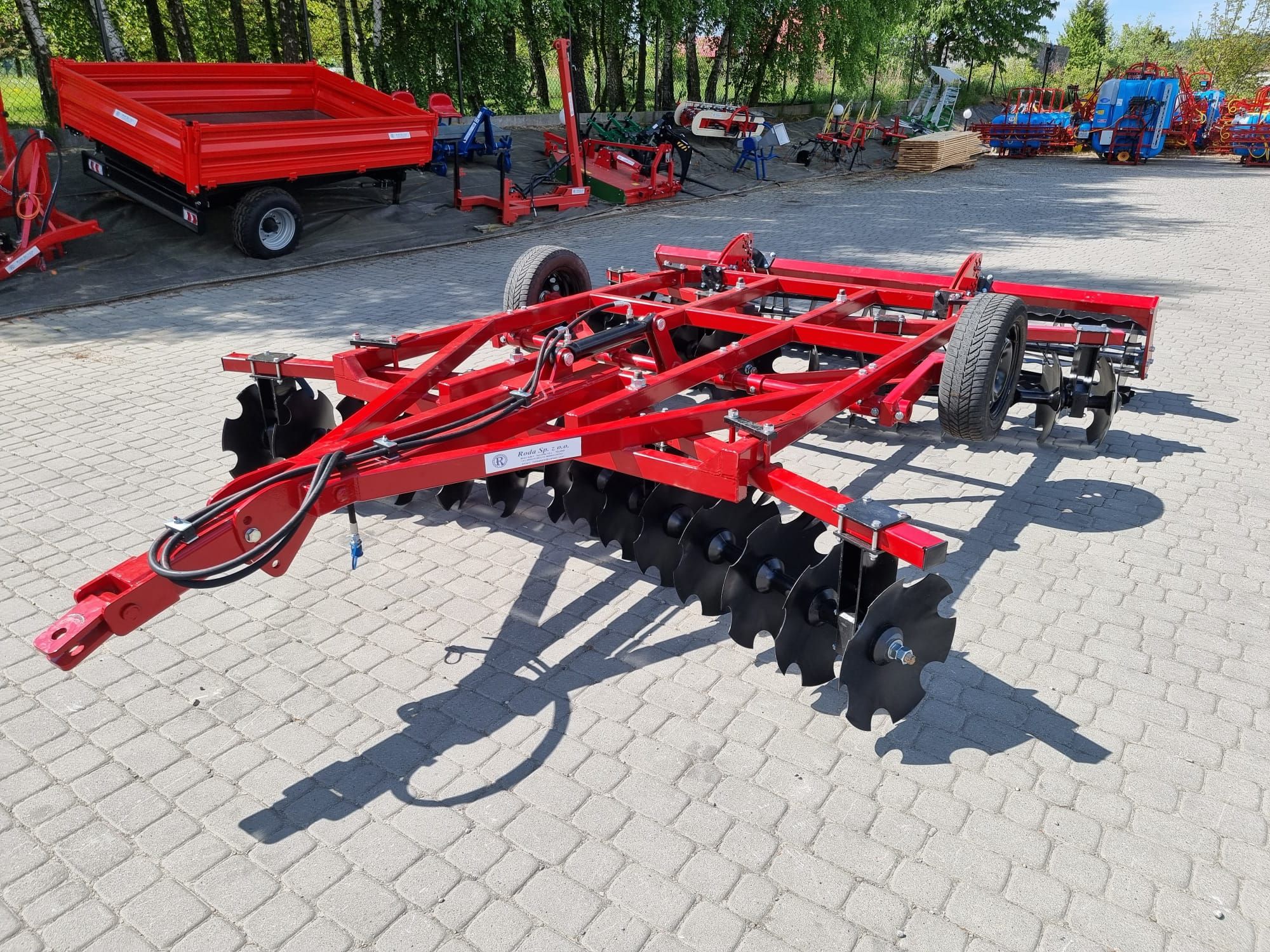 Disc Agricol TRACTATE TerraDisc Grapa cu disc RODA - Piese de schimb