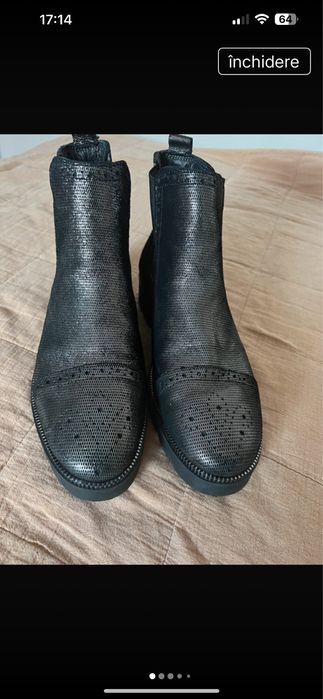 Ghete de piele damă,nr.39