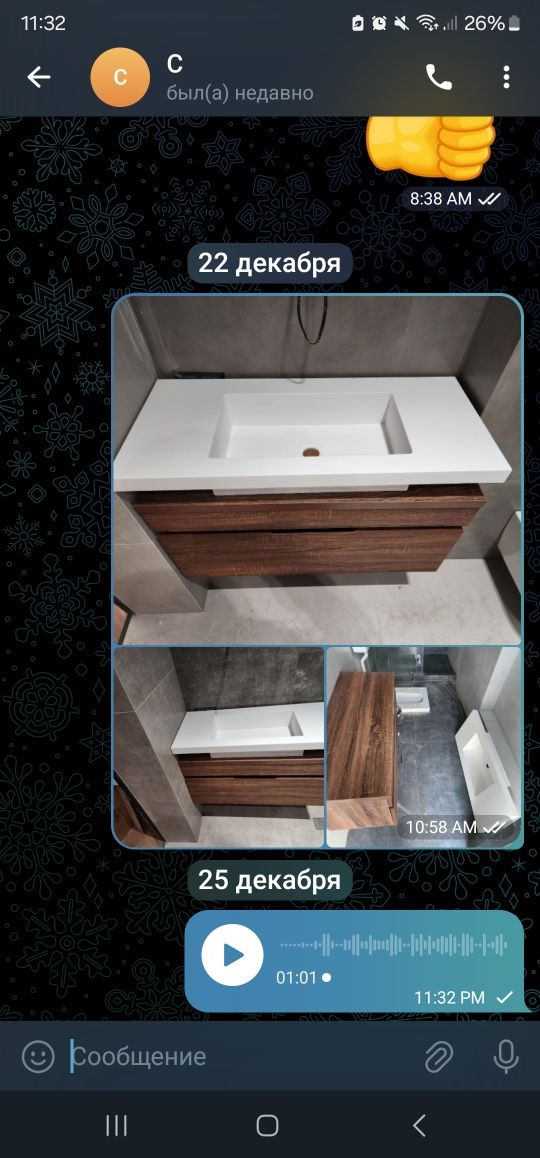 Столешница из искусственного камня