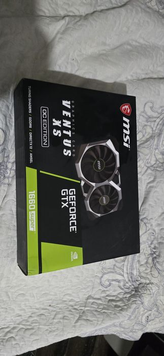 Msi 1660 SUPER ventus xs oc edition 6GB GDDR6 в отличном состоянии
