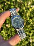 Rolex date-just green palm dial 36 mm