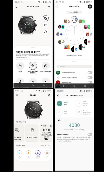 Fossil Computer Hybrid Watch