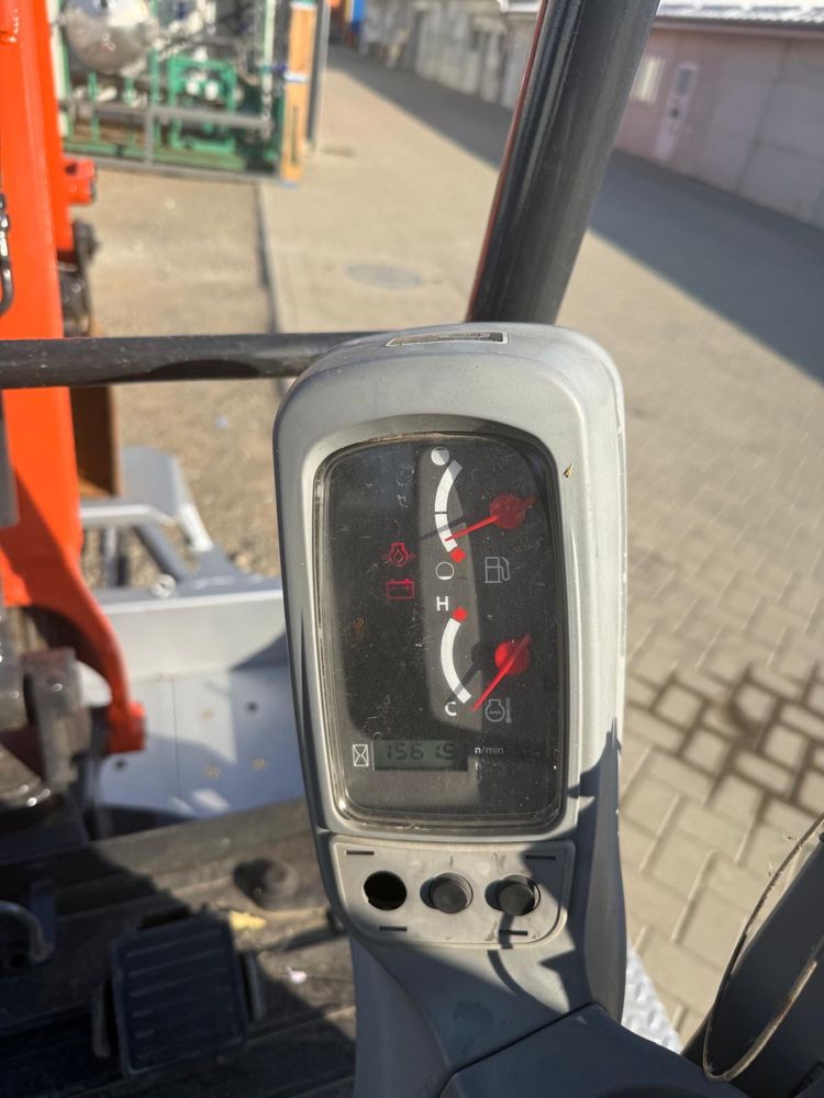 Mini Exacavator KUBOTA 1.5T, model: KX015-4 + Remorca