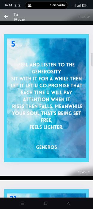 Oracol cu 55 de cărți pentru explorarea tuturor emotiilor.